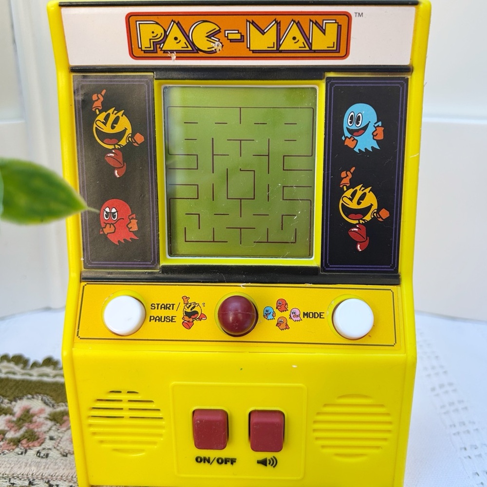 Pac-Man Mini Arcade Game Pacman Machine Tested Works Retro